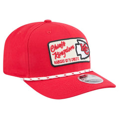 Kansas City Chiefs New Era Chant 9SEVENTY Stretch-Snap Hat - Red Hats