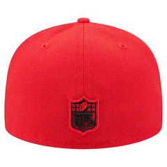 Kansas City Chiefs New Era Oversized 59FIFTY Fitted Hat - Red Hats