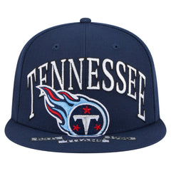 Tennessee Titans New Era Oversized 59FIFTY Fitted Hat - Navy Hats