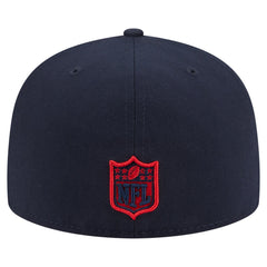 Houston Texans New Era Oversized 59FIFTY Fitted Hat - Navy Hats