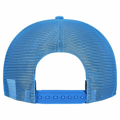 Los Angeles Chargers New Era Cork Split Panel 9FIFTY Trucker Snapback Hat - Gray/Powder Blue Hats