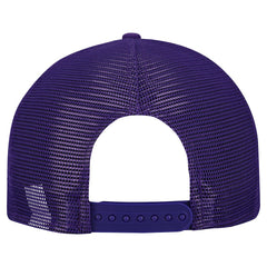 Minnesota Vikings New Era Cork Split Panel 9FIFTY Trucker Snapback Hat - Gray/Purple Hats