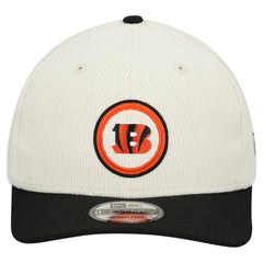 Cincinnati Bengals New Era Loyal Corduroy 9SEVENTY Adjustable Hat - Stone Hats