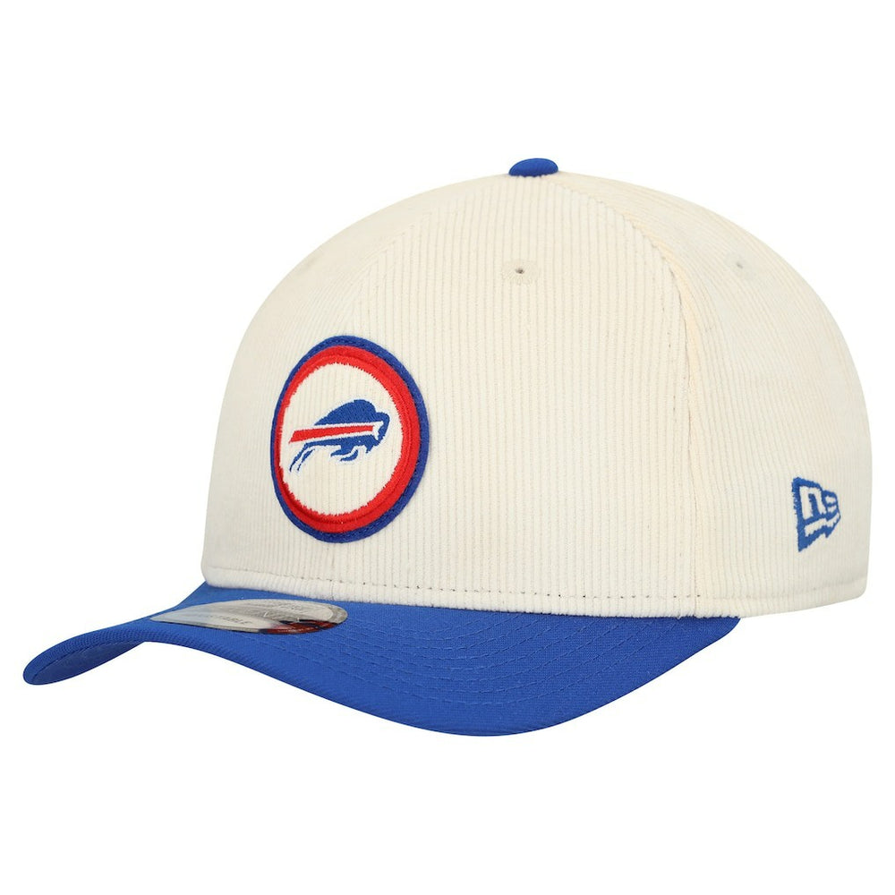 Buffalo Bills New Era Loyal Corduroy 9SEVENTY Adjustable Hat - Stone Hats