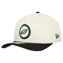 Philadelphia Eagles New Era Loyal Corduroy 9SEVENTY Adjustable Hat - Stone Hats