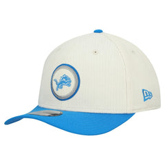 Detroit Lions New Era Loyal Corduroy 9SEVENTY Adjustable Hat - Stone Hats
