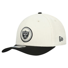 Las Vegas Raiders New Era Loyal Corduroy 9SEVENTY Adjustable Hat - Stone Hats