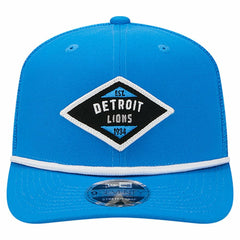 Detroit Lions New Era Team 9SEVENTY Adjustable Hat - Blue Hats