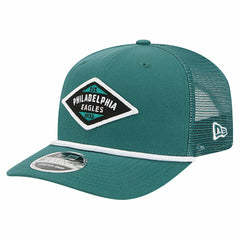 Philadelphia Eagles New Era Team 9SEVENTY Adjustable Hat - Green Hats