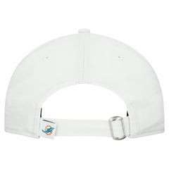 Miami Dolphins New Era Women's Team Fan 9TWENTY Adjustable Hat - White Hats
