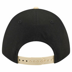 New Orleans Saints New Era Arch COOLERA 9FORTY A-Frame M-Crown Adjustable Hat - Black Hats