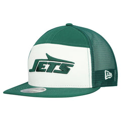 New York Jets New Era Outdoor Split Panel 9FIFTY Snapback Hat - White/Green Hats