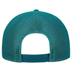 Miami Dolphins New Era Throwback Cutout A-Frame 9FIFTY Snapback Hat - Cream/Aqua Hats