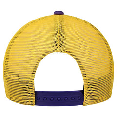 Minnesota Vikings New Era Youth Streak 9FORTY A-Frame Adjustable Hat - White/Purple Hats