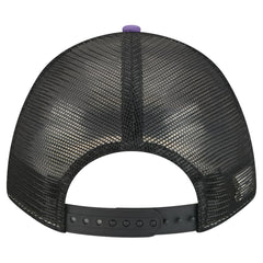 Baltimore Ravens New Era Linear A-Frame 9FORTY Adjustable Hat - Purple Hats