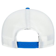 Detroit Lions New Era Patch 19TWENTY Adjustable Hat - Blue/White Hats