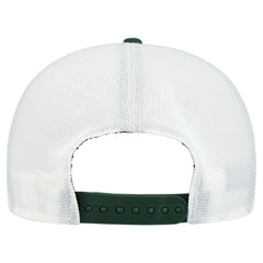 Green Bay Packers New Era Patch 19TWENTY Adjustable Hat - Green/White Hats