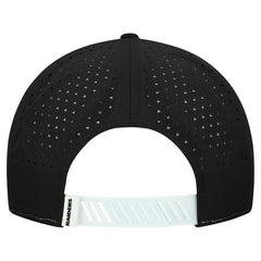Las Vegas Raiders New Era Established Patch 9SEVENTY Adjustable Hat - White/Black Hats