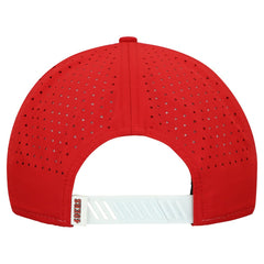 San Francisco 49ers New Era Established Patch 9SEVENTY Adjustable Hat - White/Scarlet Hats
