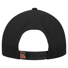Cincinnati Bengals New Era Women's Metallic 9FORTY M-Crown A-Frame Adjustable Hat - Black Hats