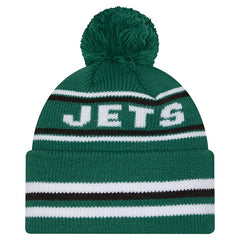 New York Jets New Era Classic Cuffed Knit Hat with Pom - Green Hats