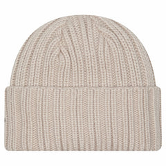 Las Vegas Raiders New Era Logo Applique Cuffed Knit Hat - Light Beige Hats