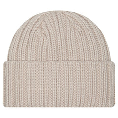 New York Jets New Era Logo Applique Cuffed Knit Hat - Light Beige Hats