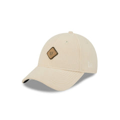 Chicago Bears New Era Women's Comfy 9FORTY Adjustable Hat - Cream Hats