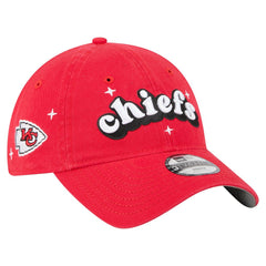 Kansas City Chiefs New Era Girls Youth Cheer 9TWENTY Adjustable Hat - Red Hats
