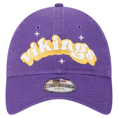 Minnesota Vikings New Era Girls Youth Cheer 9TWENTY Adjustable Hat - Purple Hats