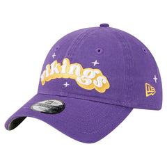 Minnesota Vikings New Era Girls Youth Cheer 9TWENTY Adjustable Hat - Purple Hats