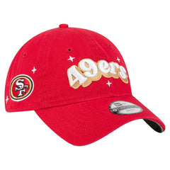 San Francisco 49ers New Era Girls Youth Cheer 9TWENTY Adjustable Hat - Scarlet Hats