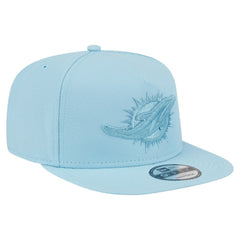 Miami Dolphins New Era Color Pack A-Frame 9FIFTY Snapback Hat - Light Blue Hats