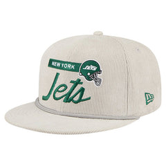 New York Jets New Era Cord Rope Corduroy 9FIFTY Snapback Hat - Gray Hats