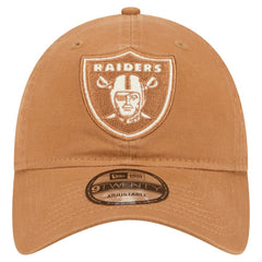 Las Vegas Raiders New Era Stamp 9TWENTY Adjustable Hat - Brown Hats