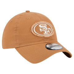 San Francisco 49ers New Era Stamp 9TWENTY Adjustable Hat - Brown Hats