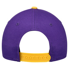 Minnesota Vikings New Era Youth Arch COOLERA 9FORTY A-Frame Adjustable Hat - Purple/Gold Hats