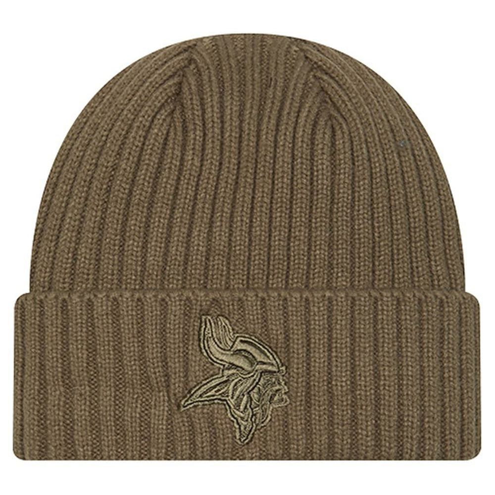 Minnesota Vikings New Era Youth Color Pack Cuffed Knit Hat - Olive Hats