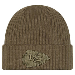 Kansas City Chiefs New Era Youth Color Pack Cuffed Knit Hat - Olive Hats