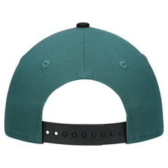 Philadelphia Eagles New Era Preschool Arch COOLERA 9FORTY A-Frame M-Crown Adjustable Hat - Green/Black Hats