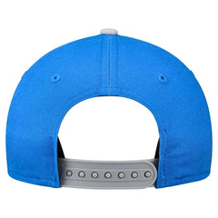 Detroit Lions New Era Preschool Arch COOLERA 9FORTY A-Frame M-Crown Adjustable Hat - Blue/Gray Hats