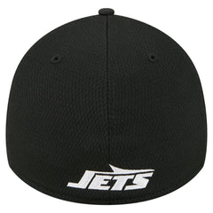 New York Jets New Era Scoreboard 39THIRTY Flex Hat - Black Hats