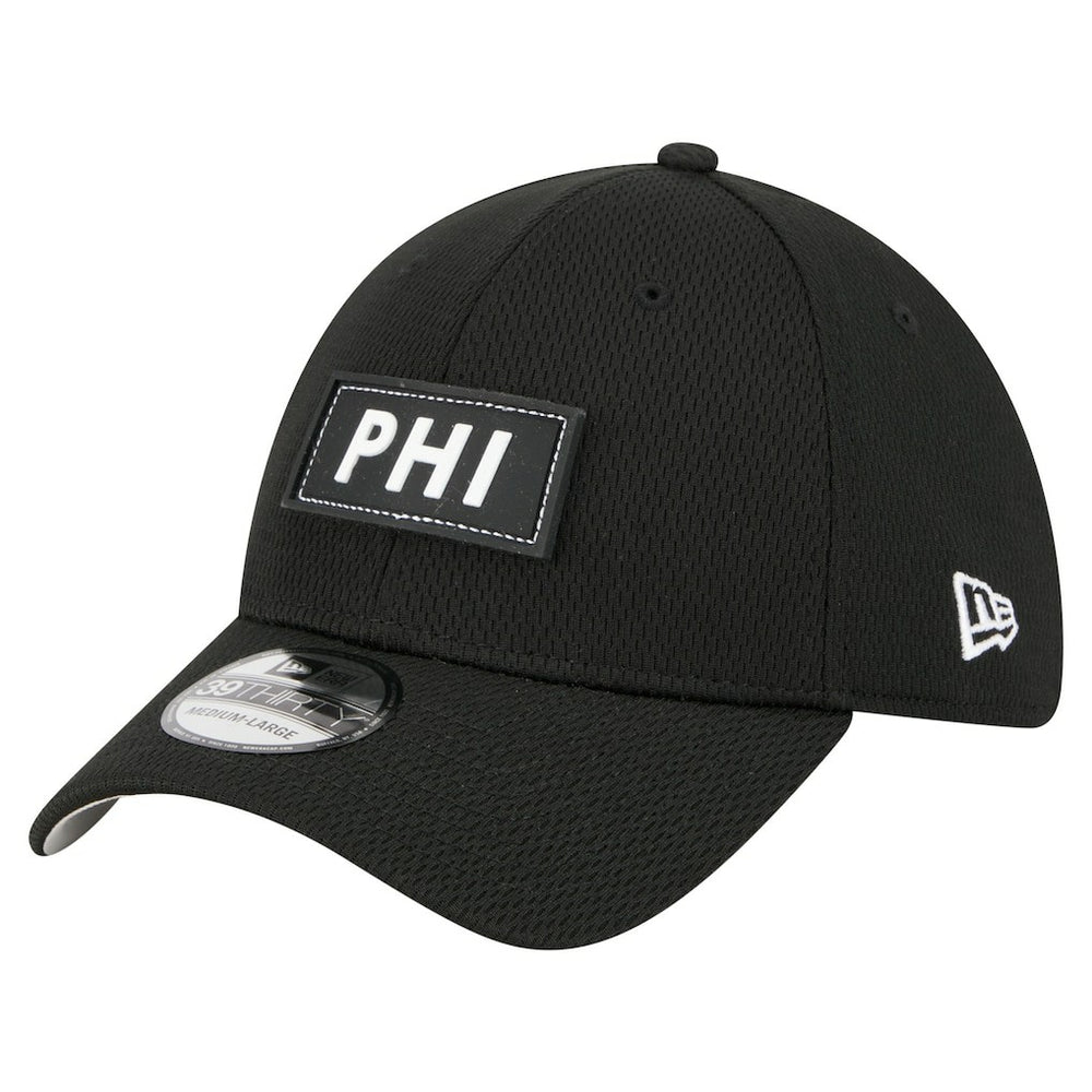 Philadelphia Eagles New Era Scoreboard 39THIRTY Flex Hat - Black Hats