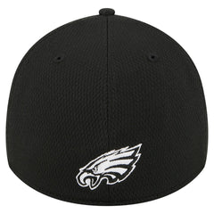 Philadelphia Eagles New Era Scoreboard 39THIRTY Flex Hat - Black Hats