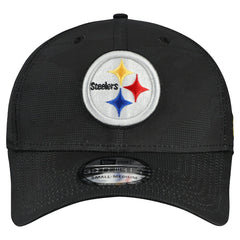 Pittsburgh Steelers New Era Tonal Camo 39THIRTY Stretch Fit Hat - Black Hats