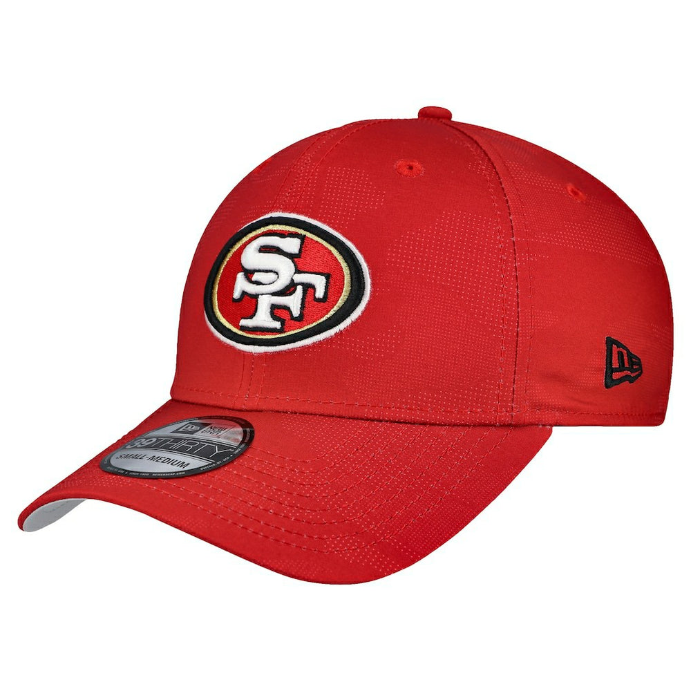 San Francisco 49ers New Era Tonal Camo 39THIRTY Stretch Fit Hat - Scarlet Hats