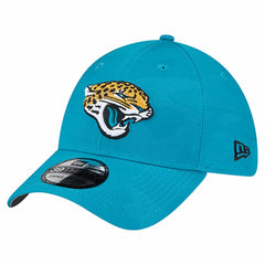 Jacksonville Jaguars New Era Tonal Camo 39THIRTY Stretch Fit Hat - Teal Hats