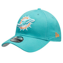 Miami Dolphins New Era Tonal Camo 39THIRTY Stretch Fit Hat - Aqua Hats