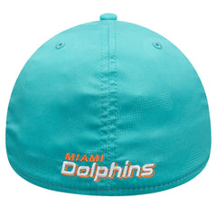 Miami Dolphins New Era Tonal Camo 39THIRTY Stretch Fit Hat - Aqua Hats
