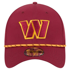 Washington Commanders New Era Perforated 39THIRTY Flex Hat - Burgundy Hats